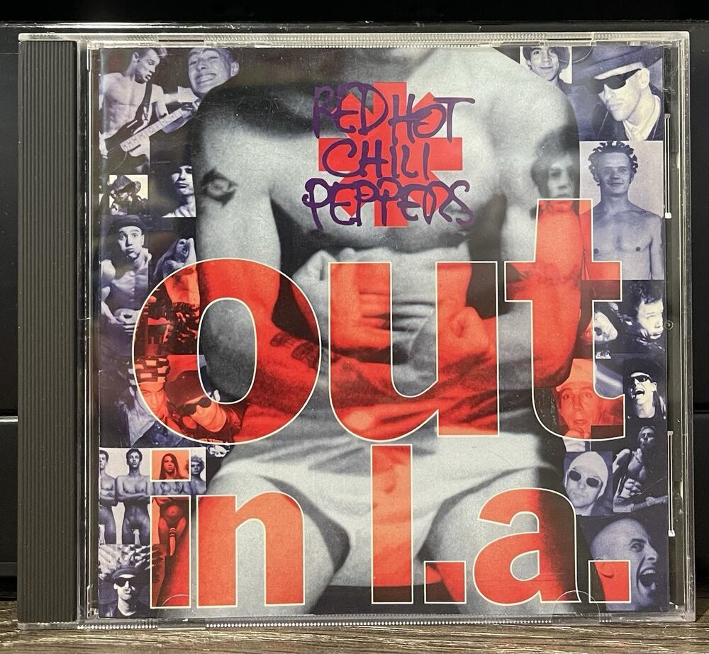 RED HOT CHILI PEPPERS - OUT IN L.A. CD PREOWNED OUT OF PRINT ALTERNATIVE ROCK